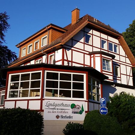 באד פירמונט Landgasthaus Zu Den Erdfaellen מראה חיצוני תמונה
