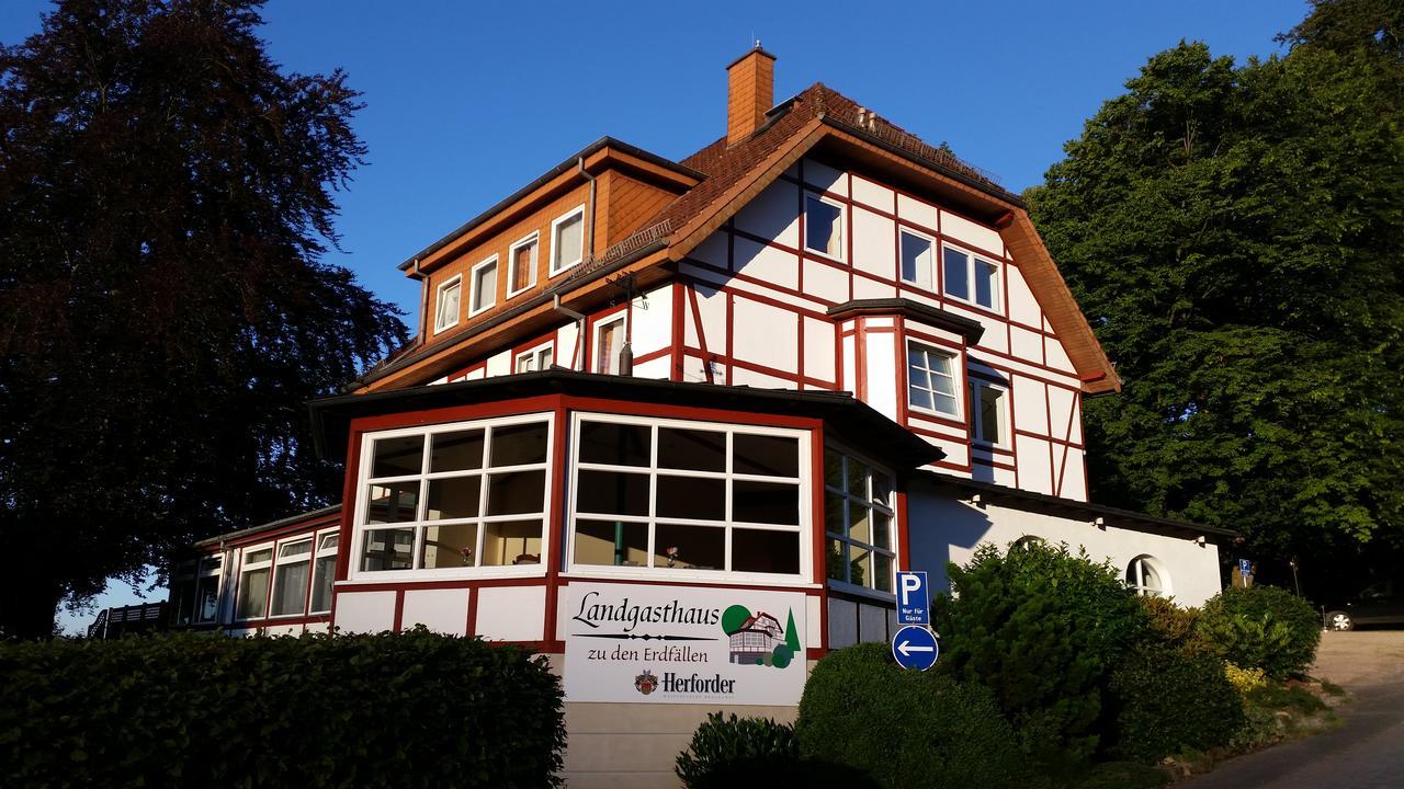 באד פירמונט Landgasthaus Zu Den Erdfaellen מראה חיצוני תמונה